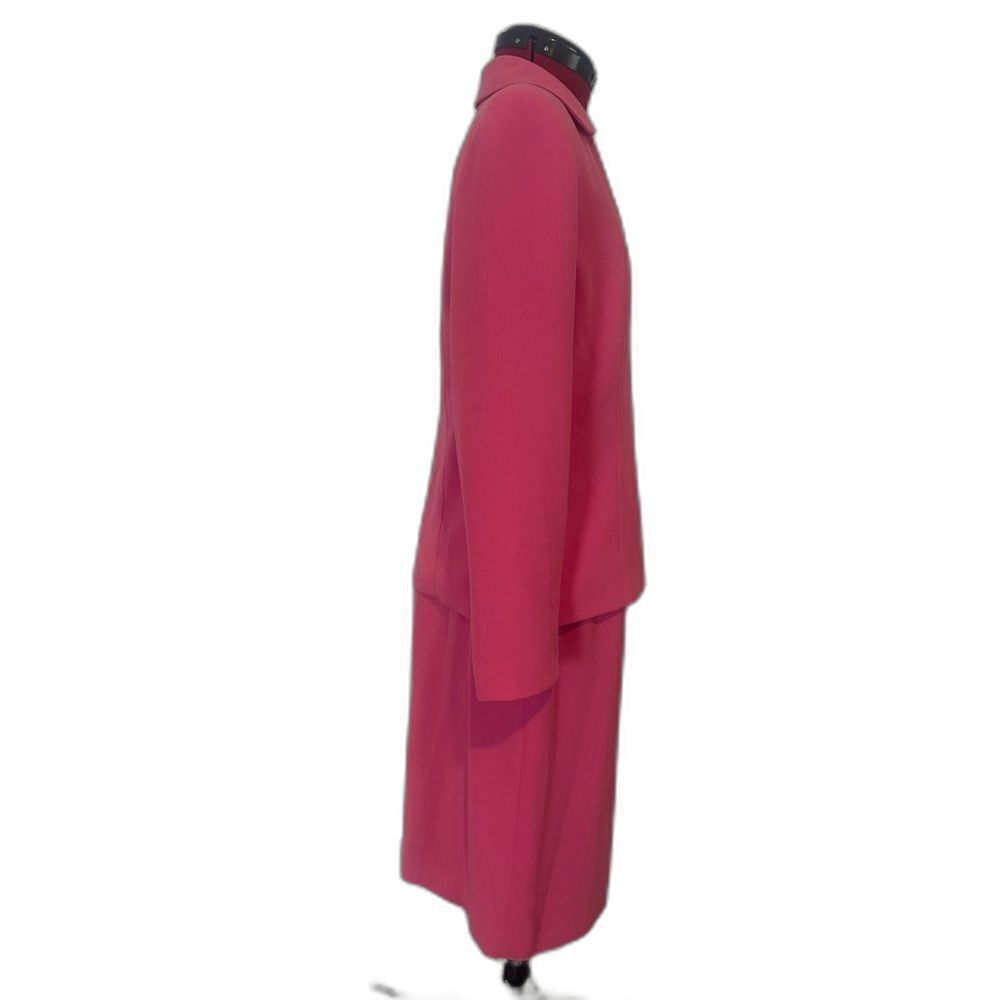 NWT Le Suit Skirt Suit Women's Size 8 Pink 2-Piece Set Blazer & Skirt - Picture 3 of 13